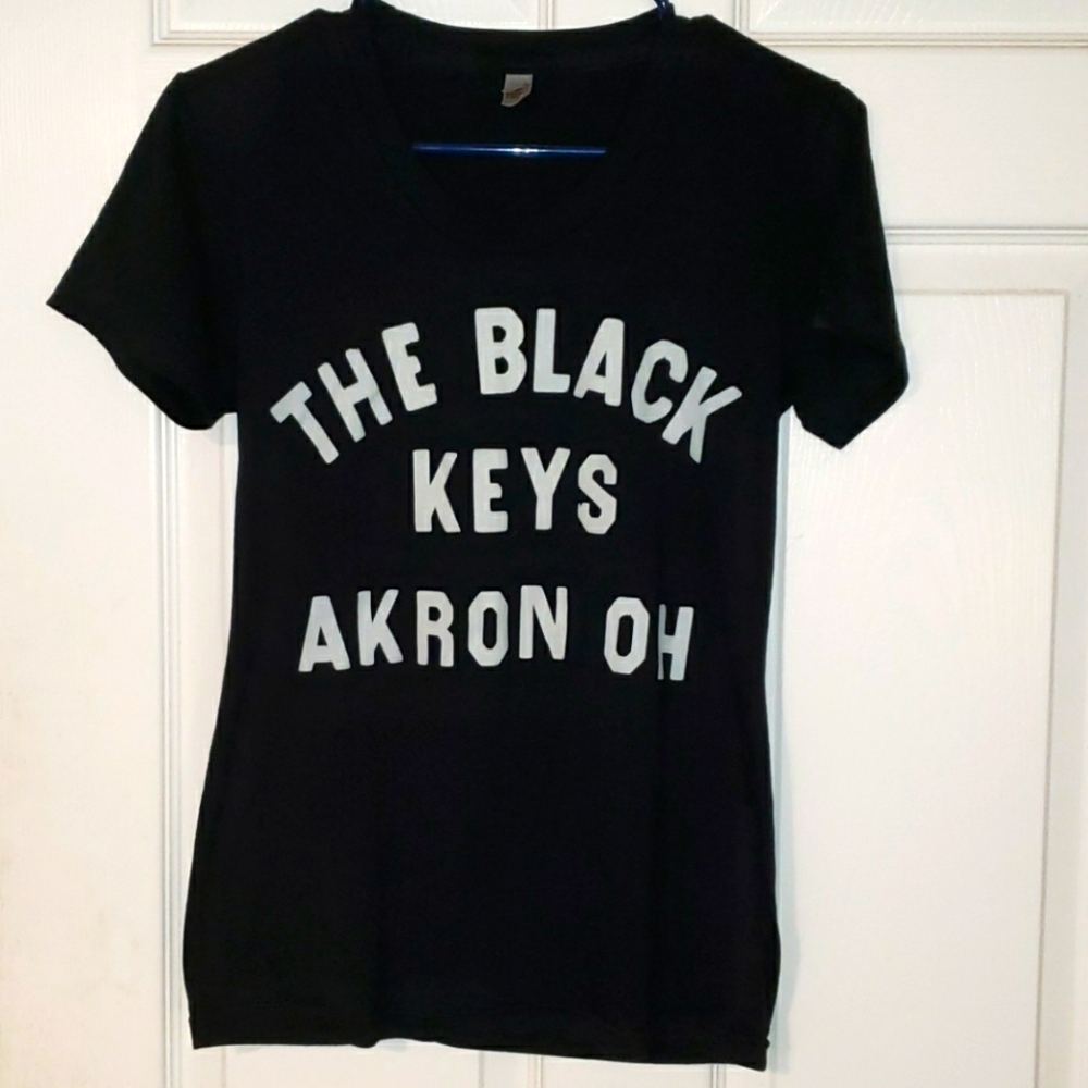 Black Keys Akron Ohio Concert Tee Shirt Large